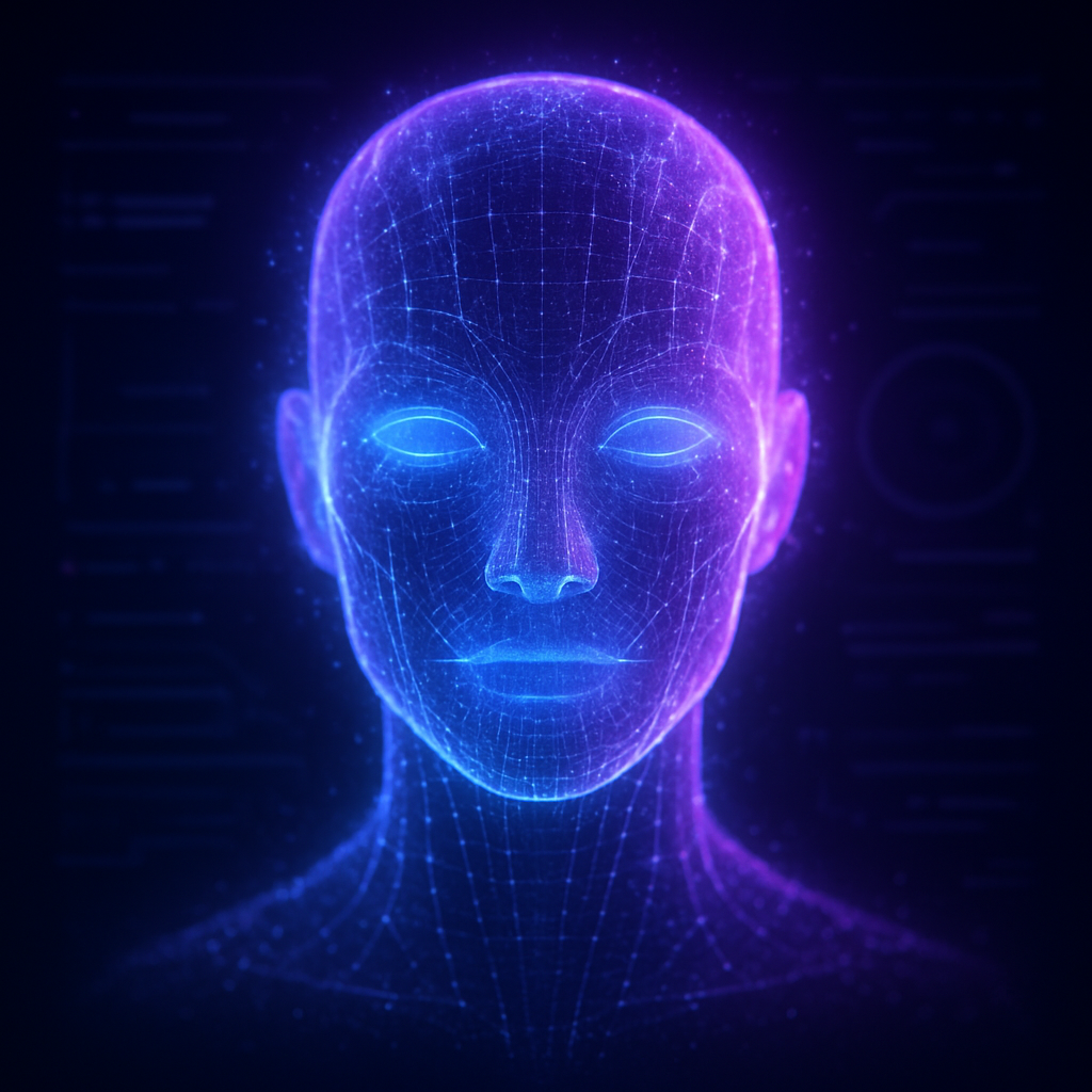 Angel AI holographic assistant avatar